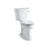 Kohler - Highline Two-piece elongated toilet, 1.28 gpf - White
