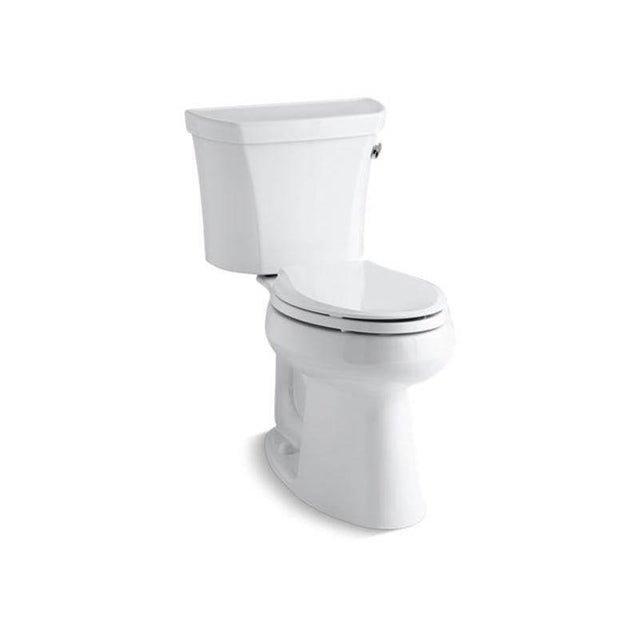 Kohler - Highline Two-piece elongated toilet, 1.28 gpf - White