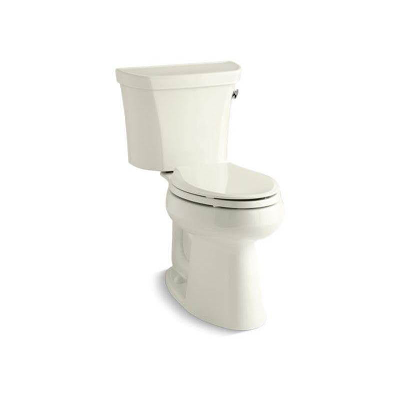 Kohler - Highline Two-piece elongated toilet, 1.28 gpf - Biscuit