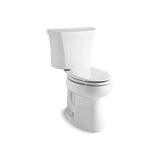 Kohler - Highline Two-piece elongated toilet, 1.28 gpf - White