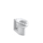 Kohler - AngleseyE Floor-mount rear spud flushometer bowl - White