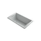 Kohler - Underscore 66'' x 36'' drop-in bath - Ice Grey