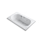 Kohler - Memoirs 72'' x 42'' drop-in Effervescence whirlpool bath - White