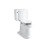 Kohler - Devonshire Two-piece elongated toilet, 1.28 gpf - White