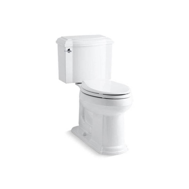 Kohler - Devonshire Two-piece elongated toilet, 1.28 gpf - White