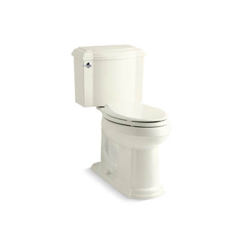 Kohler - Devonshire Two-piece elongated toilet, 1.28 gpf - Biscuit