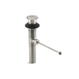 Kohler - Premier pop-up drain, exposed, without overflow - Vibrant Brushed Nickel