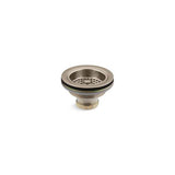 Kohler - Duostrainer Sink drain and strainer basket, less tailpiece - Vibrant Brushed Bronze
