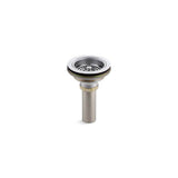 Kohler - Duostrainer Sink drain and strainer with tailpiece - Polished Chrome