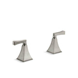 Kohler - Memoirs Stately Deck-mount bath faucet handle trim - Vibrant Brushed Nickel