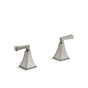 Kohler - Memoirs Stately Deck-mount bath faucet handle trim - Vibrant Brushed Nickel