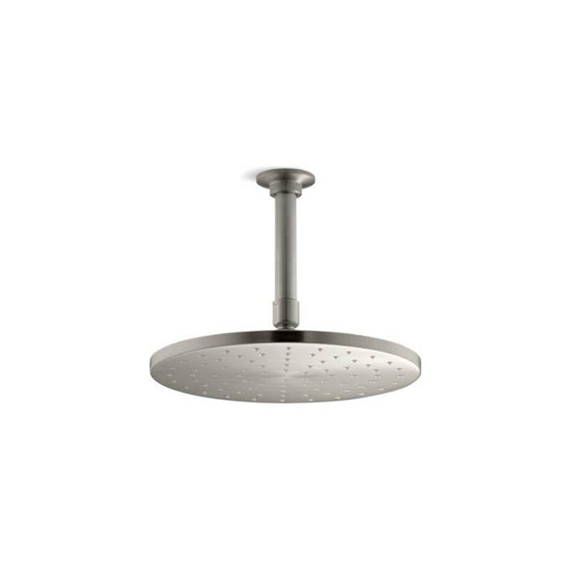 Kohler - Contemporary Round 10'' single-function rainhead, 2.5 gpm - Vibrant Brushed Nickel