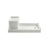 Kohler - Tresham 60'' x 32'' alcove shower base, right drain - Dune
