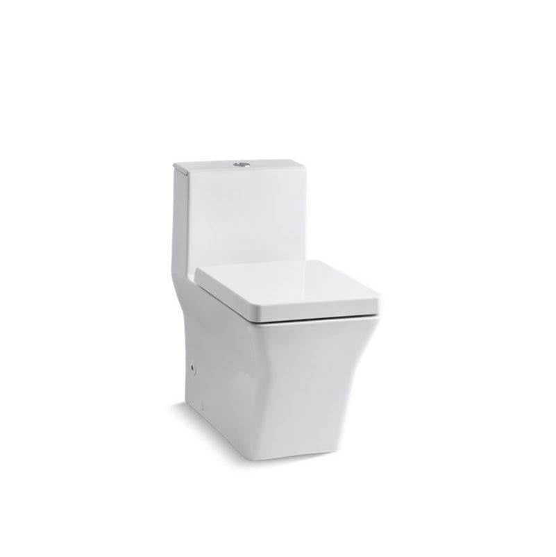 Kohler - Reve Comfort Height One piece compact elongated dual flush chair height toilet with slow close seat - White
