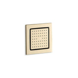 Kohler - WaterTile Square 54-nozzle single-function body spray, 2.5 gpm - Vibrant French Gold