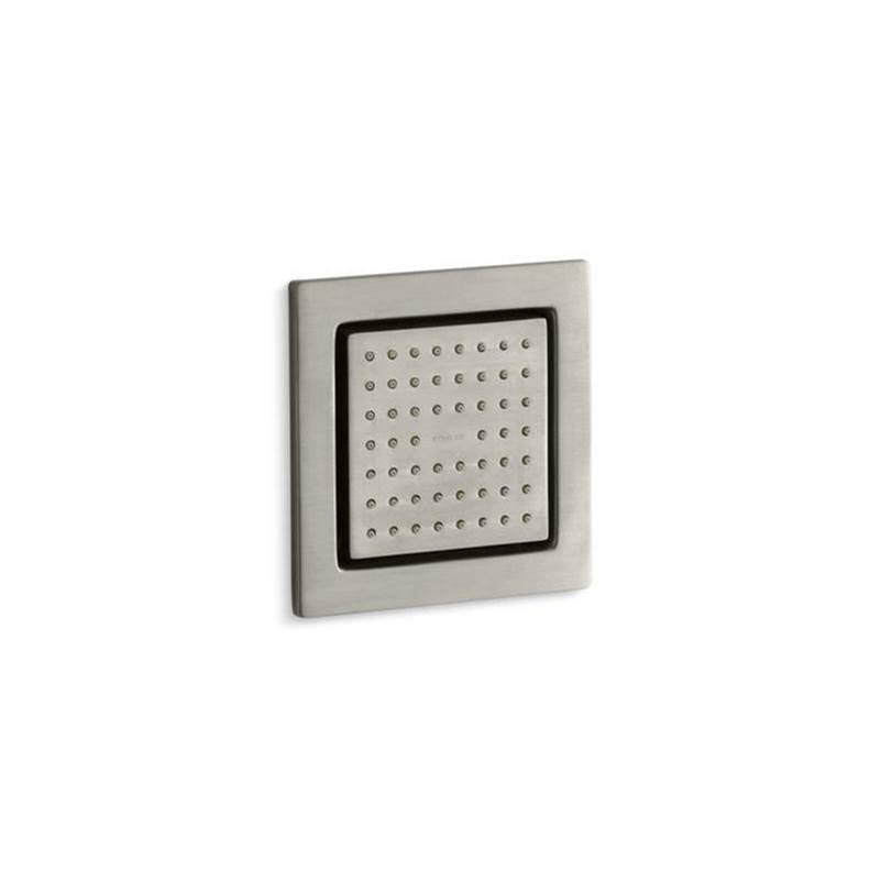 Kohler - WaterTile Square 54-nozzle single-function body spray, 2.5 gpm - Vibrant Brushed Nickel
