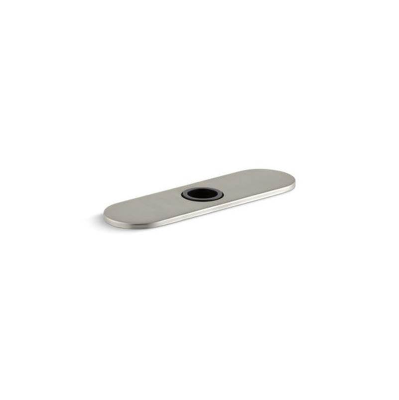 Kohler - 8'' escutcheon plate for InsightE and Kinesis faucet - Vibrant Stainless