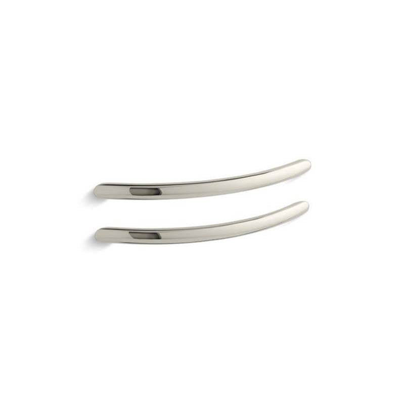 Kohler - MaestroE Grab bars - Vibrant Polished Nickel