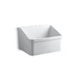 Kohler - HollisterE 28'' x 22'' bracket-mount utility sink with 8'' widespread faucet holes - White