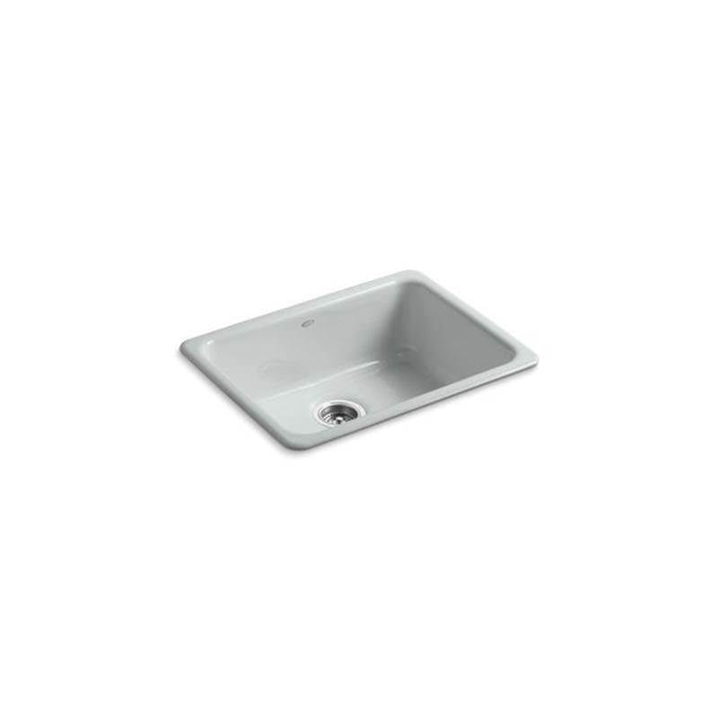Kohler - Iron/Tones 24-1/4'' top-/undermount single-bowl bar sink - Ice Grey
