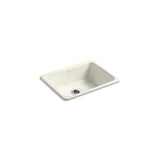 Kohler - Iron/Tones 24-1/4'' top-/undermount single-bowl bar sink - Biscuit