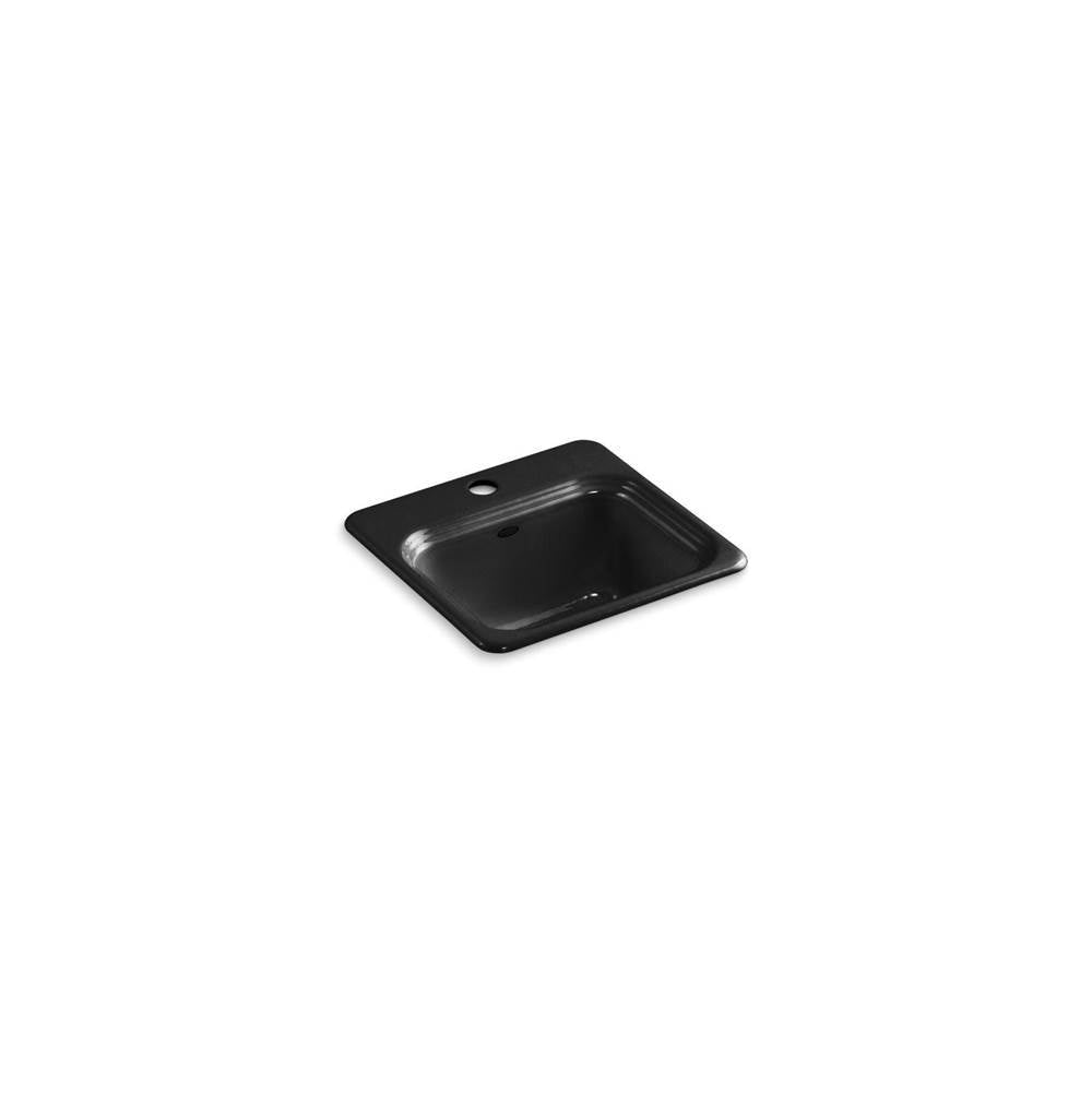 Kohler - NorthlandE 15'' top-mount single-bowl bar sink - Black