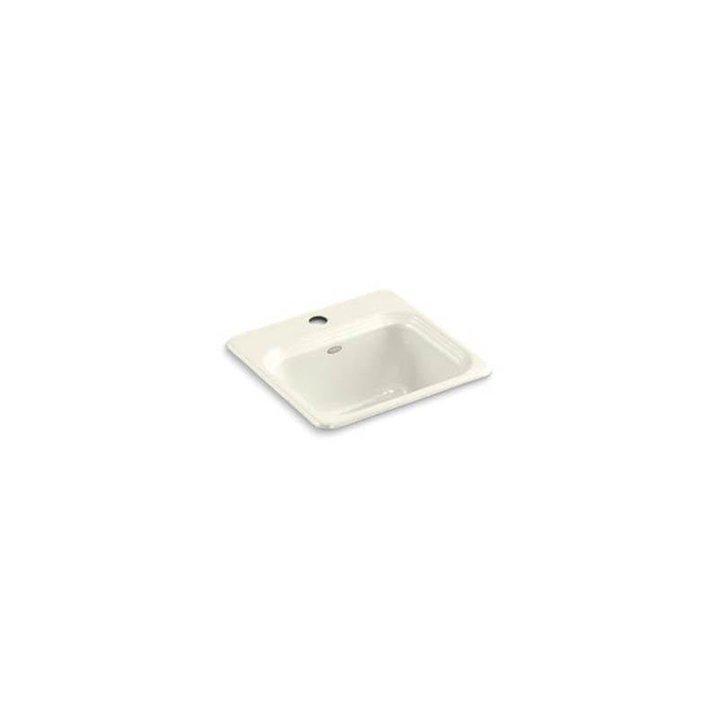 Kohler - NorthlandE 15'' top-mount single-bowl bar sink - Biscuit