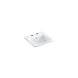 Kohler - NorthlandE 15'' top-mount single-bowl bar sink - White