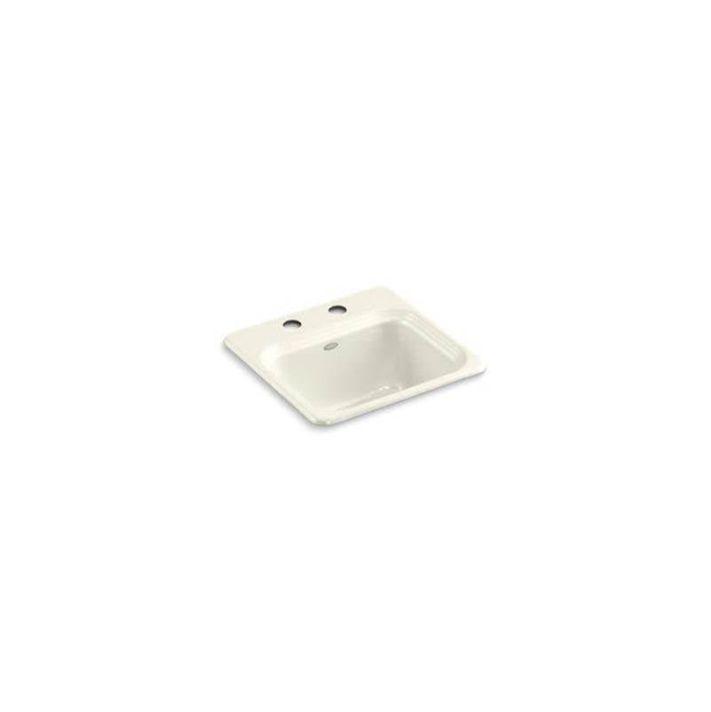 Kohler - NorthlandE 15'' top-mount single-bowl bar sink - Biscuit
