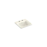 Kohler - NorthlandE 15'' top-mount single-bowl bar sink - Biscuit