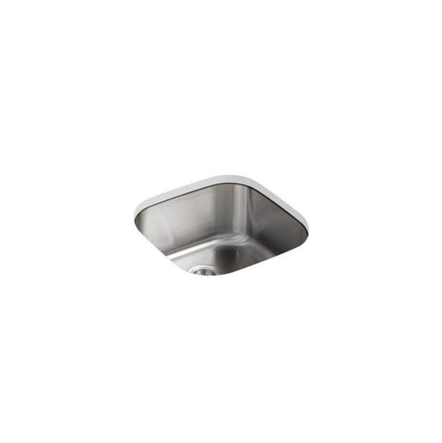 Kohler - Undertone 19-3/4'' undermount single-bowl kitchen sink - Stainless Steel