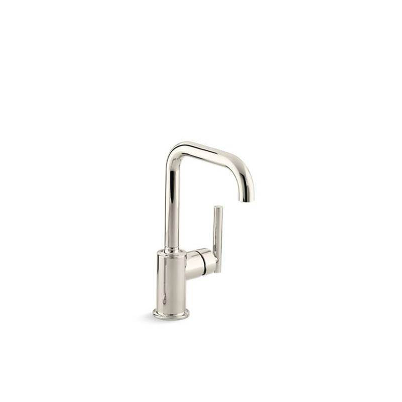 Kohler - Purist Single-handle bar sink faucet - Vibrant Polished Nickel
