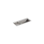 Kohler - Undertone Trough 22'' undermount single-bowl kitchen sink - Stainless Steel