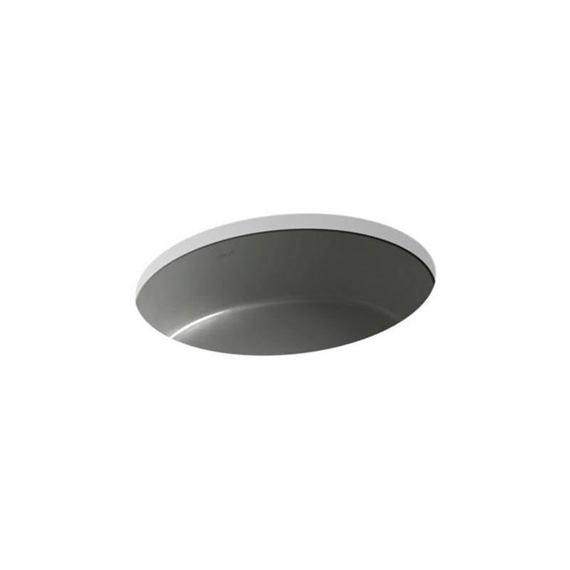 Kohler - Verticyl 19-1/4'' oval undermount bathroom sink - Thunder Grey