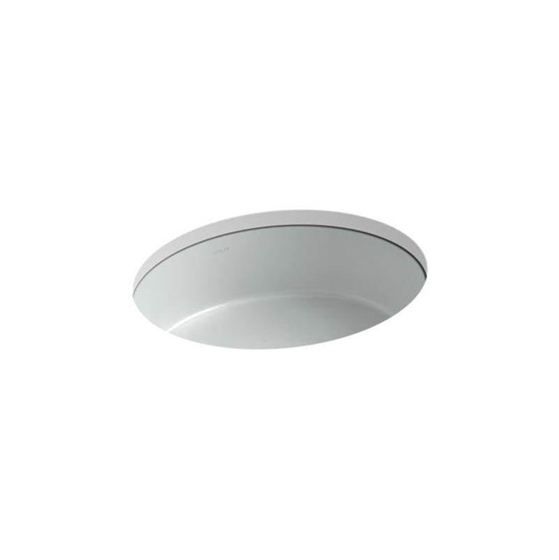 Kohler - Verticyl 19-1/4'' oval undermount bathroom sink - Ice Grey