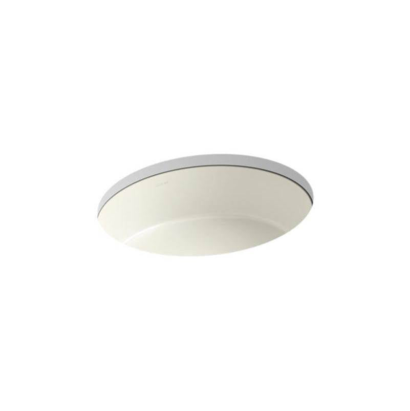 Kohler - Verticyl 19-1/4'' oval undermount bathroom sink - Biscuit