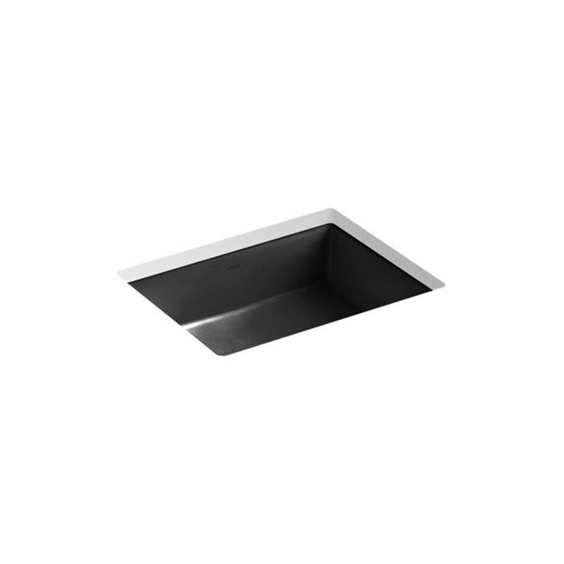 Kohler - Verticyl 19-3/4'' rectangular undermount bathroom sink - Black