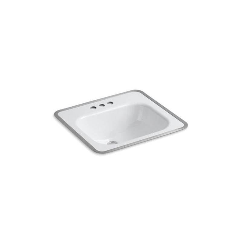 Kohler - Tahoe 20'' rectangular drop-in bathroom sink - White