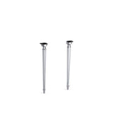 Kohler - Kathryn Octagonal tapered brass table legs - Polished Chrome
