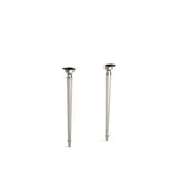Kohler - Kathryn Octagonal tapered brass table legs - Vibrant Polished Nickel