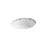 Kohler - Verticyl 19-1/4'' oval undermount bathroom sink - White