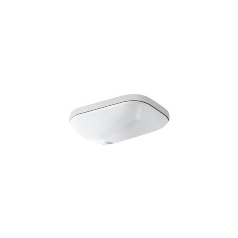Kohler - Tahoe 20'' rectangular undermount bathroom sink - White
