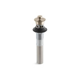 Kohler - Bathroom sink drain with overflow and non-removable metal stopper - Vibrant Brushed Bronze