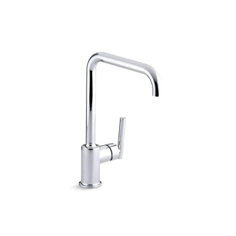 Kohler - Purist Single-handle kitchen sink faucet - Polished Chrome