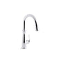 Kohler - Bellera Pull-down kitchen sink faucet with three-function sprayhead - Polished Chrome