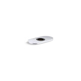 Kohler - 4'' escutcheon plate for InsightE and Kinesis faucet - Polished Chrome