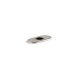 Kohler - 4'' escutcheon plate for InsightE and Kinesis faucet - Vibrant Stainless
