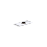 Kohler - 4'' escutcheon plate for InsightE and Kinesis faucet - Polished Chrome