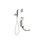 Kohler - Bedpan washer with double foot control mixing valves and integral stops - Polished Chrome