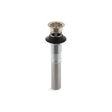 Kohler - Bathroom sink grid drain with overflow - Vibrant Brushed Bronze